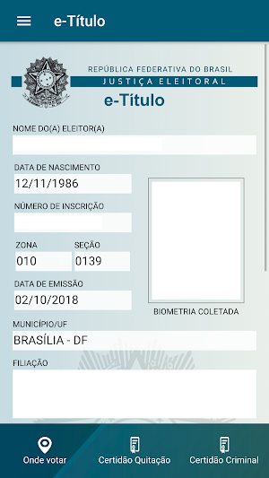 e-Título Screenshot 1