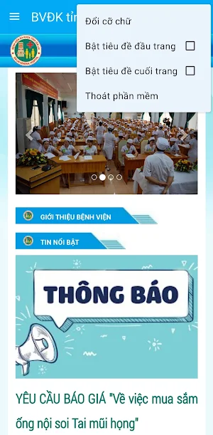 BVĐK tỉnh Gia Lai Screenshot 3