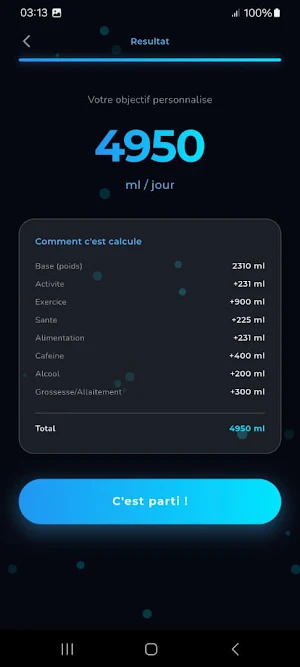 EauHydra - Tracker d'eau Screenshot 2
