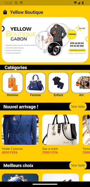 Yellow Boutique Screenshot 0