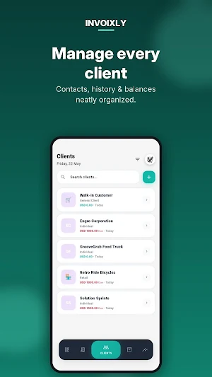 Invoixly – Invoice Maker & PDF Screenshot 2