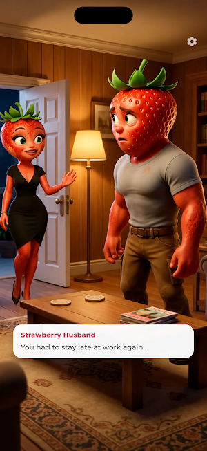 Strawberry & Banana Love Story Screenshot 1
