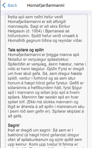 Spil á Spil Skanner Screenshot 3