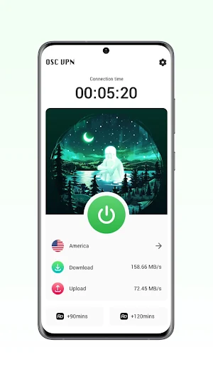 OSC VPN – Simple & Secure Screenshot 1