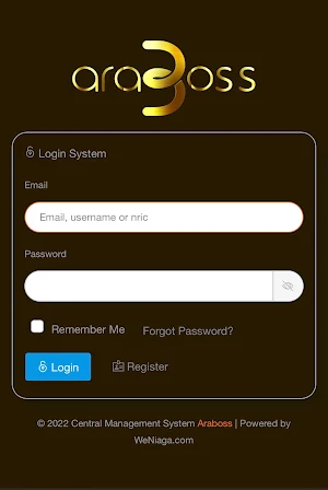 Araboss System Screenshot 0