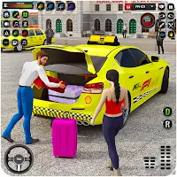 Car Driving Taxi Simulator