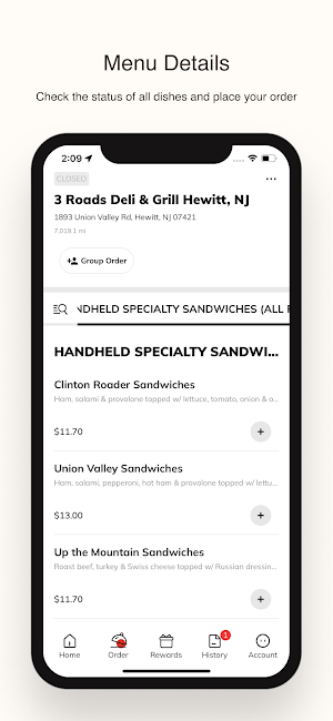 3 Roads Deli and Grill Screenshot 1