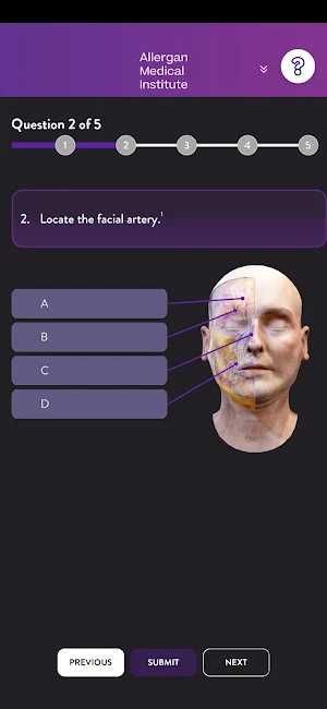 AMI Facial Anatomy and Cadaver Screenshot 2