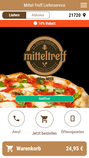 Mittel-Treff Lieferservice Screenshot 0