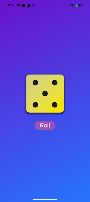 Roll a dice Screenshot 0