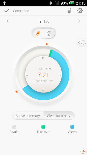 ALCATEL ONETOUCH BOOMBAND LIFE Screenshot 1