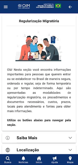 Guia de Direitos e Serviços Screenshot 1