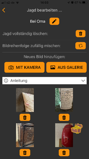 Schnitzeljägerei Screenshot 1