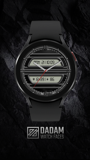 Hybrid watch face - DADAM34 Screenshot 0