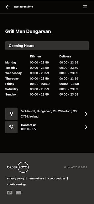 Grill Men Dungarvan Screenshot 3