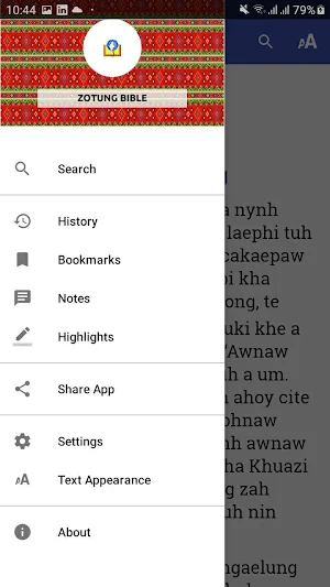 Zotung Bible Screenshot 1