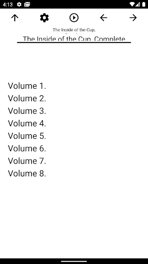 Book, The Inside of the Cup, C Screenshot 0