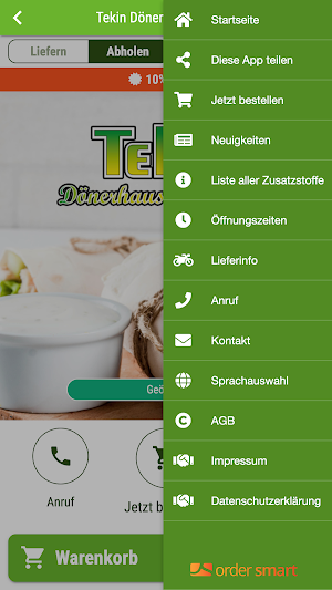 Tekin Dönerhaus & Pizza Screenshot 2