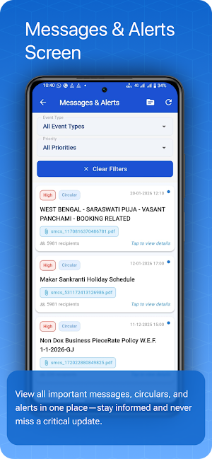 SMILe HO App Screenshot 2