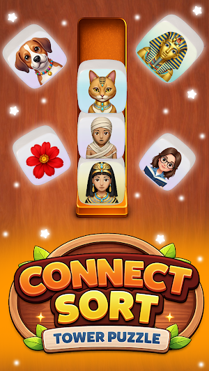 Connect Sort: Tower Puzzle Screenshot 0