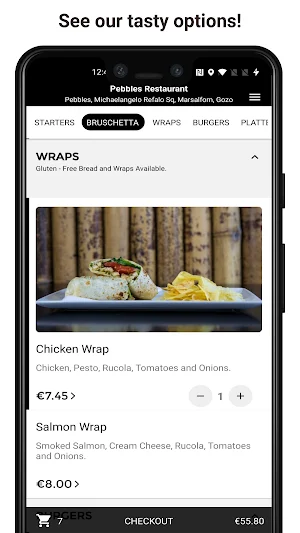 Pebbles Restaurant Screenshot 3