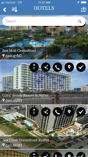 Myrtle Beach Hotels Screenshot 2