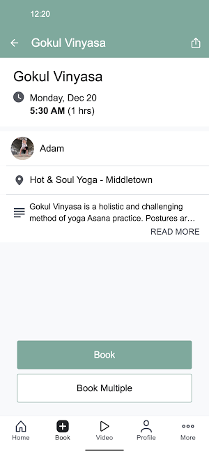 Hot & Soul Yoga Screenshot 2
