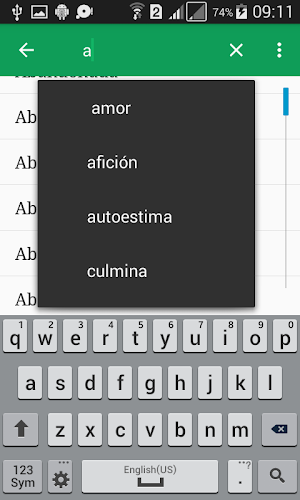 Spanish Dictionary Offline Screenshot 1