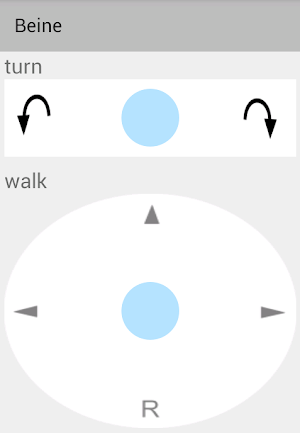 NAO control Screenshot 2