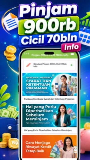 Pinjam 900rb Cicil 70bln Info Screenshot 0