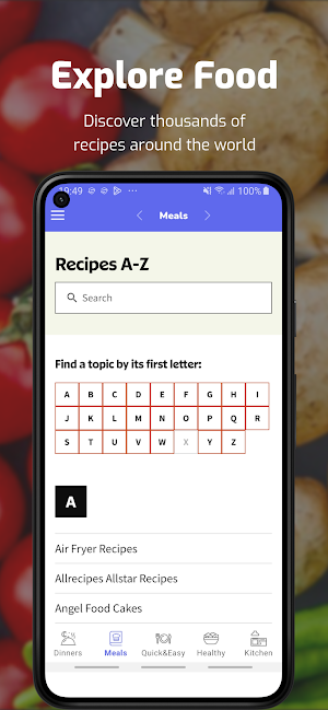 Recipe Zone | Food Recipes App Screenshot 1
