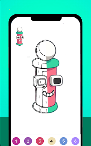 Alphabet Color By Number Screenshot 2