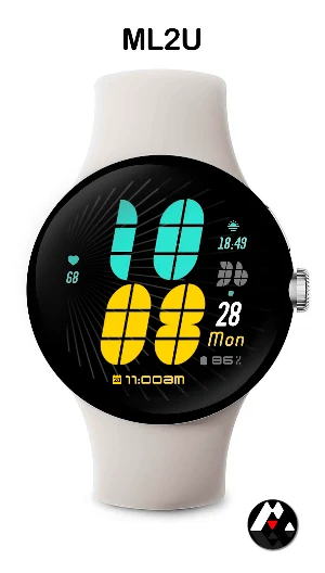 ML2U 240 Watch Face Screenshot 2
