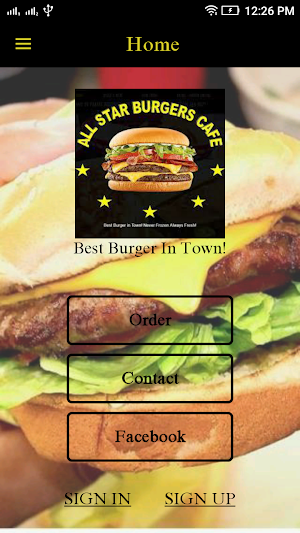All Star Burger Cafe Screenshot 1