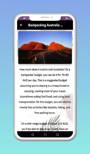 Australia Travel Guide Screenshot 1
