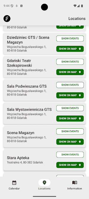 Festiwal Szekspirowski Screenshot 2