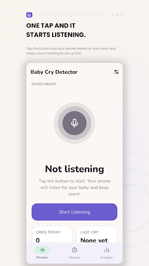 Baby Cry Detector Screenshot 0