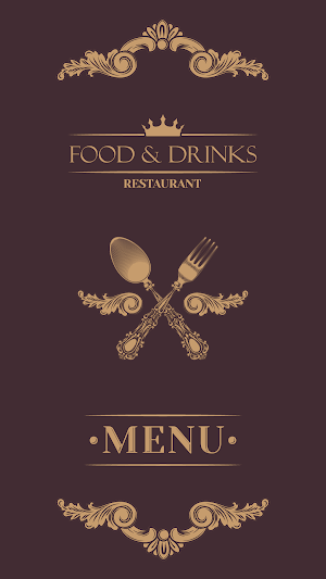 Vintage Design - Make Menu and Logo Template Screenshot 1