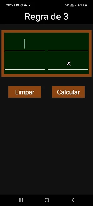 Regra de Três Simples Screenshot 2