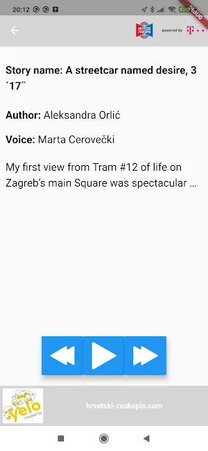 Croatian Soundscript Screenshot 3