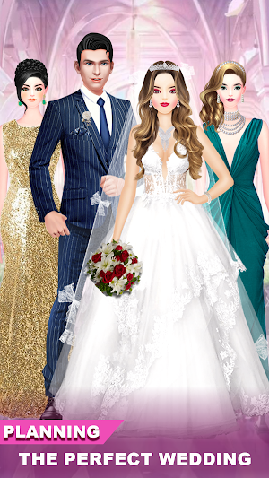 Bridal Wedding Fashion Dressup Screenshot 0
