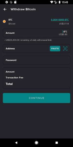 Poloniex Crypto Exchange Screenshot 1