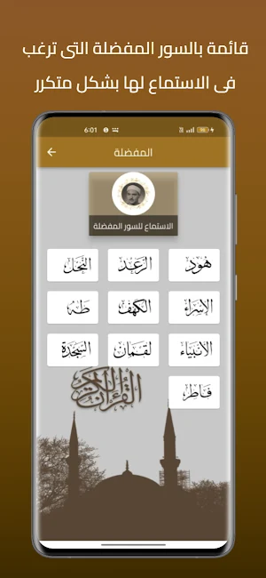 المنشاوي القرأن كامل بدون نت Screenshot 3