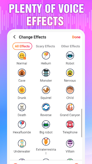 Voice Changer & Effects Screenshot 1