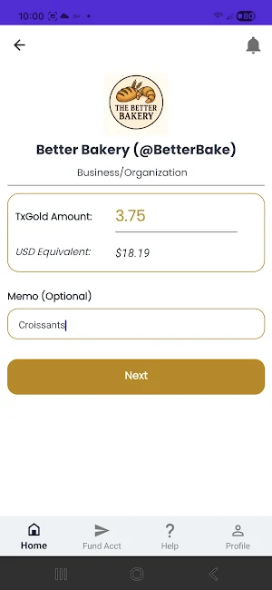 TxGold Screenshot 3