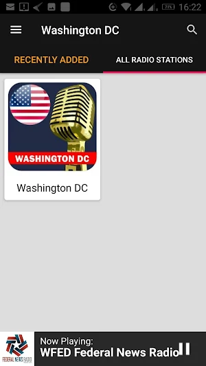 Washington DC Radio Stations - USA Screenshot 2