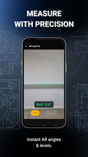 Bubble Level & Angle Meter Screenshot 0