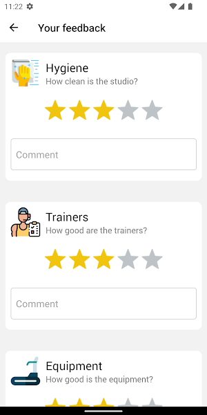 Central Fitness Screenshot 0