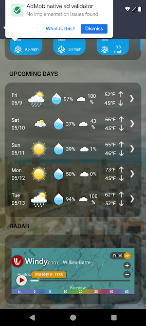 Weather WIse Screenshot 3