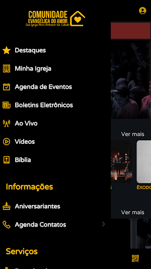 Comunidade Evangélica do Amor Screenshot 2
